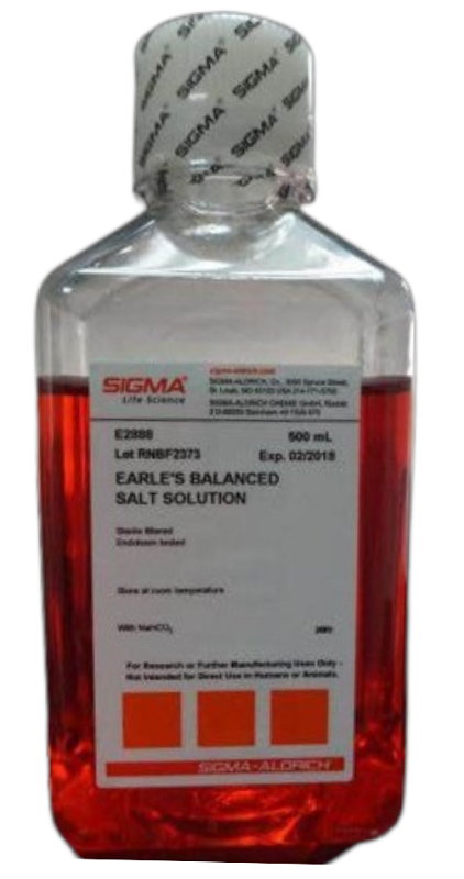 Earle’s Balanced Salts – Hücre Kültürü İçin Steril Çözelti